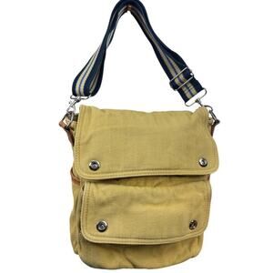 Pottery Barn Kids Crossbody Yellow Shoulder Bag Messenger Saddle Purse Handbag